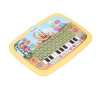 Generic Electronic Arabic Learning Book 28 Alphabet Words 10 Number Educational Toy Plastic Children's Learning Machine for Language Enrichment (Yellow)