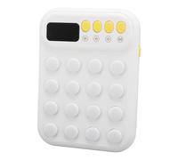 Generic Electronic Handheld Memory Game for Kids Multi Functional Brain Teasers Puzzle Concentration Training Plastic Portable for Cognitive Development (White)