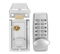 Generic Electronic Locker Sturdy Fixing Screw/Fastener Design Push Button Mini Mechanical Code Lock for Patio Doors and Indoor Use
