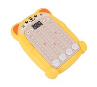 Generic Electronic Music Rhythm Game Children's Educational Toy for All AgesRhythm Button Game Interactive Thinking DevelopmentRhythm Quick Push Handheld Puzzle Machine for Boys GirlsPlastic