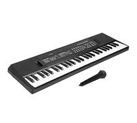 Generic Electronic Organ Piano Keyboard 54 Keys with Microphone Recording Function Portable Mini Electronic Piano for Kids Children Safe Material USB Battery Powered Musical Instr