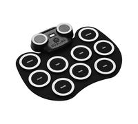 Generic Electronic Roll Up Drum Set with 10 Demo Songs and 7 Tones, for Music Students