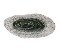 Generic Elegant Ceramic Butterfly Puddler and Bird Feeding Tray with Large Capacity for Outdoor Use, Unique Garden Decor Featuring Stepping Stones Garden Style Water Feeder Station