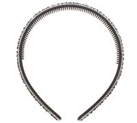 Generic Elegant Rhinestone Hairband for Women with Glitter Charms, Classic Black Headband Adds Charm to Bridal Look, for Engagement and Party Accessories