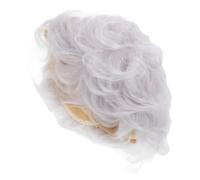 Generic Elegant Short Grey Wig for Seniors Lady Wig Natural Wavy Texture for Older Women Fit for White Women Grandma Accessories