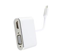 Generic Elegant Type C Docking Station 4K VGA USB Hub for Enhanced Connectivity and Device Expansion