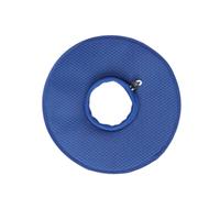 Generic Elizabethan Dog Collar, Dark Blue Lightweight Breathable Mesh Conical Collar for Large Dogs (L)