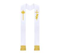 Generic Embroidery Clergy Stole Traditional for Men Women Priest Stole for Minister