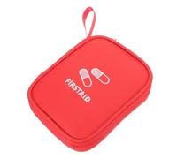 Generic Emergency Bag Portable Medicine Bag Safe Full Zipper Design Oxford Cloth Compact Storage for Yacht Boat Use for Hiking First Aid