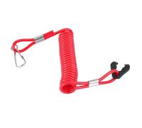 Generic Emergency Kill Stop Switch Key Rope Clip for Outboard Engines Flexible Durable Plastic for All Series Motorboats