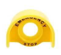 Generic Emergency Stop Switch Protective Cover Corner Protectors Safety Door Knob Waterproof Safety Microwave Door Lock E Stop The Switch Emergency Buttons Cover Plastic Yellow