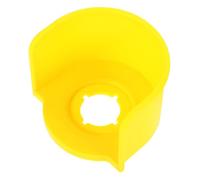 Generic Emergency Stop Switch Protective Cover Sliding Door Edge Waterproof Button Protection Cover Emergency Stop Button Stove Guard Proofing Safety Plastic Yellow