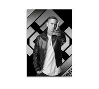 Generic Eminem Poster Wall Art Canvas Cover Vintage Aesthetic Poster Decorative Painting for Living Room Bed Room 12x18inch(30x45cm) Unframe-style-4