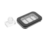 Generic Empty Eyeshadow Palette Storage Case with Strong Magnetic Design and Built-in Pressing Plate, Lid, Plastic Material, Compact DIY Makeup Tray for Travel and Mix and Match Eyeshadow