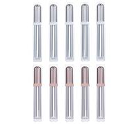 Generic Empty Lip Gloss Containers with Wand Lip Gloss Tubes Lightweight Plastic 10pcs for Professional Makeup Artists and Beginners