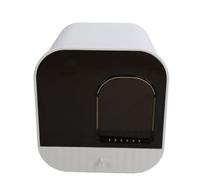Generic Enclosed Large Cat Litter Box Drawer Style Odor Control for Hooded Kitten Toilet with Scoop, Convenient Dual Entry Design, Suitable for Most Cats, Eco-Friendly PP Material (White)