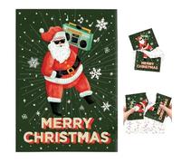 Generic End-Less Christmas Card, Never Gonna Give You Up, Greeting Card for Adults & Kids, Christmas Occasion
