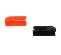 Generic Enduring Wall Mounted Rag Cutter Convenient Fabric Cutting Tool for Plumbers and Artists Black and Orange