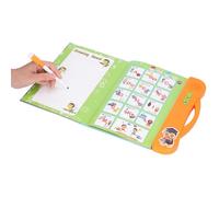 Generic English and French Bilingual Learning Sound Book for Children, Interactive Educational Toy with Multiple Modes, , 9.8 X 9.3 Inch (Orange)