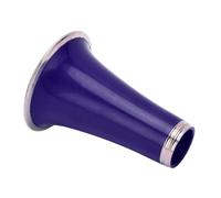 Generic Enhance Rhythm Expressiveness Clarinet Horn Tube Wind Instrument Bell ABS Plastic Plated Metal Ring Clarinet Bell Replacement for Wind Instrument Players (CC32 Purple)
