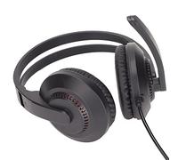 Generic Ergonomic Design Gaming Headset Wired with Mega Bass 360 Degrees Mic 3D Surround Sound for Home Office, Black Headset with Microphone for Desktop Laptop