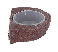 Generic Ergonomic Lizard Bowl with Robust Magnet for Elevated Feeding of Reptiles, Easy to Clean, 10 * 8.5 * 3.5cm, Suitable for Chameleons (Brown)