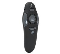 Generic Ergonomic Wireless Presenter Remote for Presentation Clicker, 2.4Ghz Control Distance, Black Screen Function, Suitable for Speech/Meeting/Class, Plastic