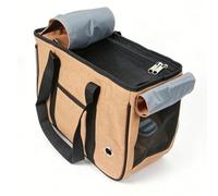 Generic Escape Proof Soft Sided Pet Carrier Lightweight and Versatile for Travel with Small Dogs and Cats Nylon Bag (S Within 2.5kg)