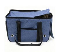 Generic Escape Proof Soft Sided Pet Carrier Lightweight and Versatile for Travel with Small Dogs and Cats Nylon Bag (M Within 5kg)