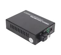 Generic Ethernet Media Converter Transceiver for G214Sb, Mini Type Single Mode Opto Electrical Converter Single Fiber Individual Mode Network Transceivers (GB Plug)