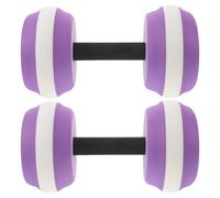 Generic EVA Floating Pool Dumbbells Pair for Water Exercise Lightweight Portable Dumbbell Set Purple Suitable for Fitness and Swimming Training