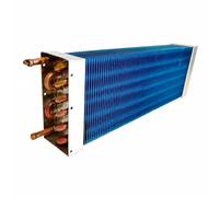 Generic Evaporator Coil Compact Finned Refrigeration Evaporator Coil for Cake Showcases, 400x150x75mm