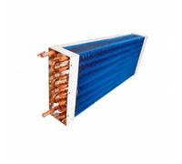 Generic Evaporator Coil Compact Finned Refrigeration Evaporator Coil for Cake Showcases, 400x205x75mm