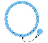 Generic Exercise Equipment for Home Use Weighted Hoop Plus Size Smart Weight Loss for Adults, Adjustable Infinity Hoop with 360° Auto-Spinning Ball, Exercise Equipment for Home Office Gym Blue