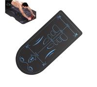 Generic Exercise Mat for Ab Roller Wheel, 7mm Thick No Slip Abdominal Knee Mat Pad Training Workout Mat Protect The Joints, for Yoga, Pilates, Abdominal Exercise