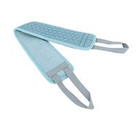 Generic Exfoliating Double-Sided Bath Towel for Gentle Skin Cleaning, Shower Mesh Cleaning Tool, Bath Ball, 32.3 Inch, Cyan, Promotes for Home Use