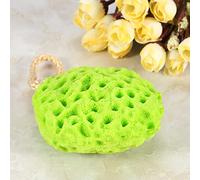 Generic Exfoliating Shower Sponge Ball, Soft Body Wash Scrubber for Tender Skin, 4 Color Options for Home Spa (Green)