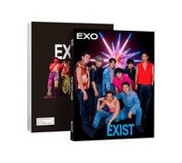 Generic EXIST Photo Album EXO Coated Paper Photobook Double-Sided Stickers K-Pop Idol Group Stars Collection Surroundin Photo Album Photocard A02