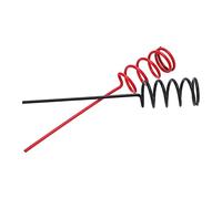 Generic Exquisite Black Metal Spiral Fishing Rod Ground Support Stand Holder, 2Pcs for Wide Range of Applications, Great for Fishing Enthusiasts