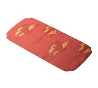 Generic Exquisite Tea Mat Japanese Style Durable Decorative Woven Cotton for Tea Ceremony and Event with Easy Clean Feature (Red)