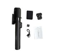 Generic Extendable Tripod with 2.4 Inch Wireless Monitor for Live Streaming, 67 Inch Adjustable Selfie Stick for Photographers and Creators, Sturdy and Portable