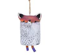 Generic Extra Large Wooden Wind Chimes for Outside, Deep Tone, Rustic Animal Wind Chimes, Boho Handmade Garden Decor, Deep Tones Chimes