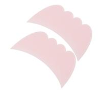 Generic Eye Makeup Helper Mascara Eyelash Shield Silicone Eyeliner Stencils Comfortable for Upper Lower Lashes Easy to Clean
