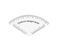 Generic Eyebrow Stencil Pocket Sized for Beginners Portable Easy to Use Reusable