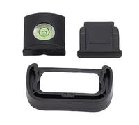 Generic Eyecup Eyepiece Hot Shoe Cover Bubble Level Kit for A7C Camera Soft Silicone Viewfinder Protector Compact Lightweight Design Photography Accessories