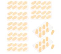 Generic Eyeglass Nose Pads Made of Beige Eva Foam 36 Pairs Self Adhesive to Reduce Nose Burden Non- Suitable for Spectacles and Sunglasses