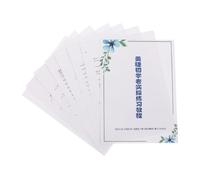 Generic Eyelash Extension Exercise Book Lash Mapping Chart Eyelash Practice Mats Eyelash Extension Supplies for Training Eyelash Practice Cards Lash Mapping Tool Map Supply Kit White Paper