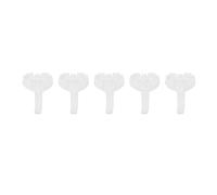 Generic Eyelash Extension Glue Ring Convenient Disposable False Eyewinker Cups for Improved Efficiency for Eyelash Technicians Material PP 100PCS (White)