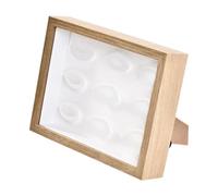 Generic Eyelash Extension Pad Lash Tray Gasket Makeup Training with Sponge Wooden Lash Tile Holder