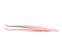 Generic Eyelash Extension Tweezers High Precision False Eyelashes Grafting Tool for Efficiently Fanning, Fit for Professional Eyelash Technicians Stainless Steel (#1)